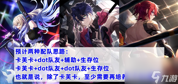 崩坏星穹铁道卡芙卡适合怎么配队 角色搭配攻略
