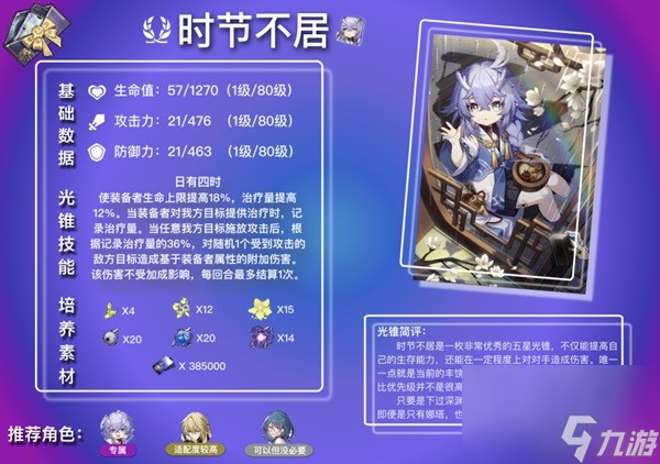 《崩坏星穹铁道》白露及罗刹光锥解析 光锥怎么配？