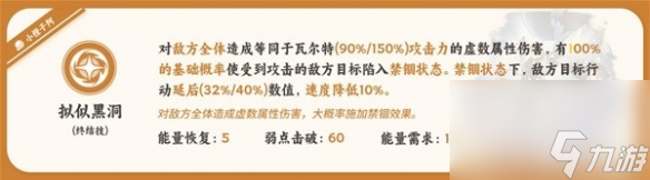 《崩坏星穹铁道》瓦尔特技术介绍 有哪些技术？