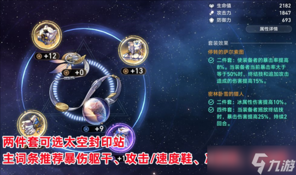 崩坏星穹铁道彦卿遗器选择什么好