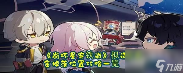 崩坏星穹铁道拟造花萼金掉落位置分别在哪有几处