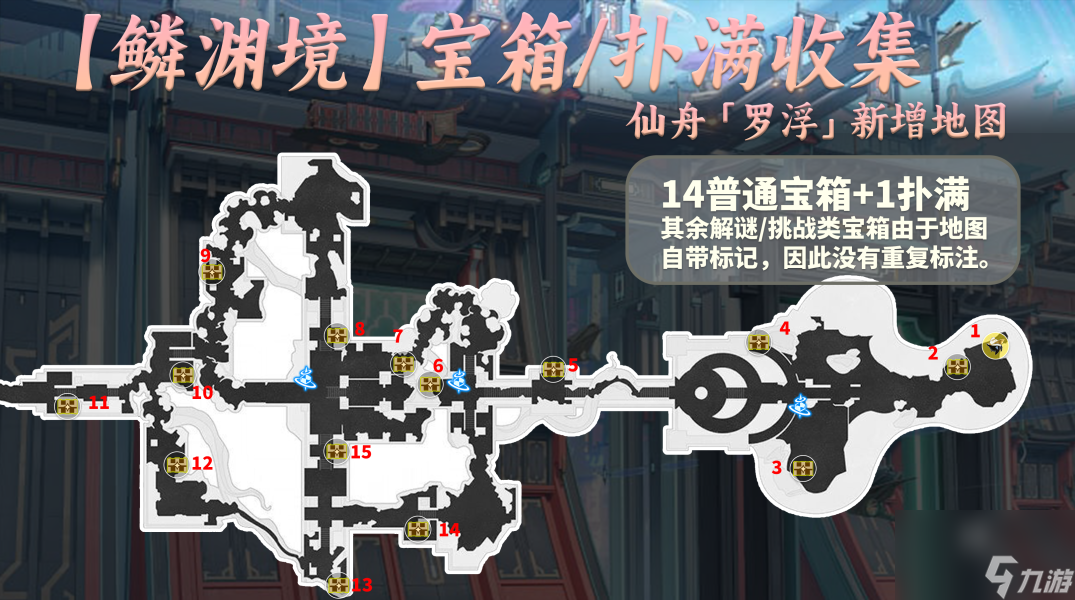 崩坏星穹铁道鳞渊境次元扑满宝箱位置一览