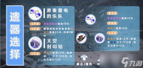 崩坏星穹铁道阿兰遗器推荐