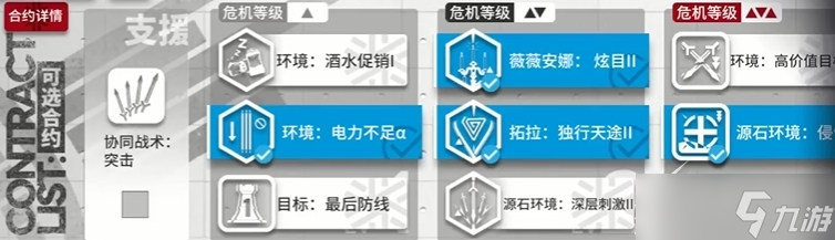 《明日方舟》尘环行动9.2大骑士领酒吧街8合约怎么打