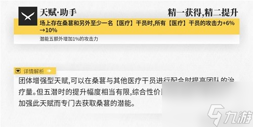 《明日方舟》医疗干员桑葚测评 桑葚之的培养吗