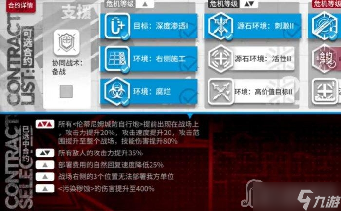 《明日方舟》危机合约迷雾战区打法攻略