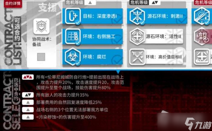 《明日方舟》危机合约迷雾战区打法攻略