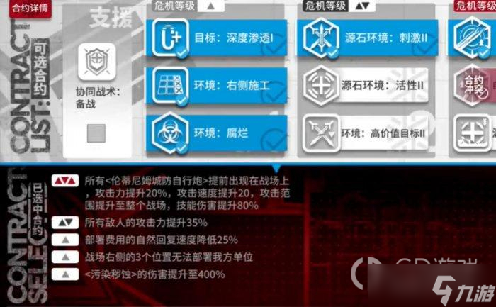 《明日方舟》危机合约迷雾战区打法攻略