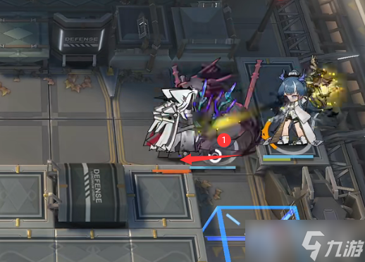 《明日方舟》11章淬火尘霾第一关1单核打法