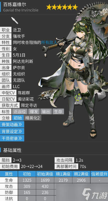 《明日方舟》百炼嘉维尔值得练吗