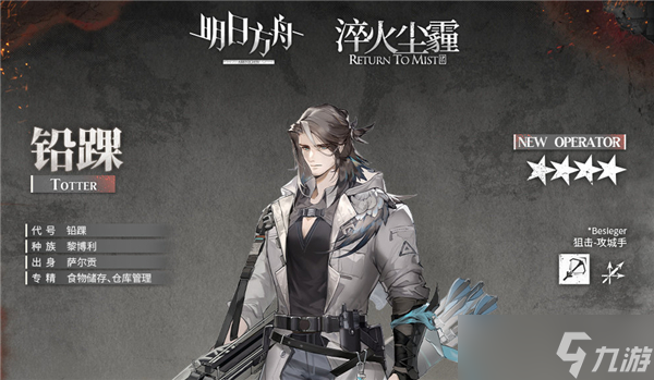 《明日方舟》铅踝背景故事一览