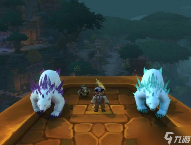 魔兽世界紫色雪暴熊怎么抓