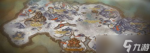 魔兽世界详细地图，魔兽世界所有地图