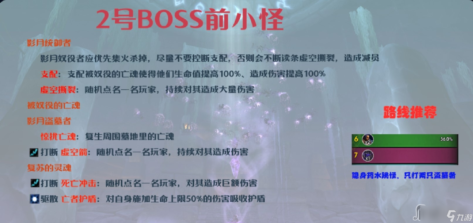 《魔兽世界》10.0影月墓地大秘境打法