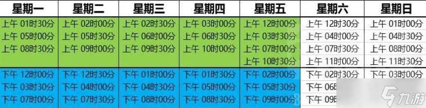 魔兽世界社区盛宴时间表