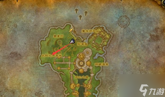魔兽世界太阳之井高地怎么去-魔兽世界太阳之井高地副本位置