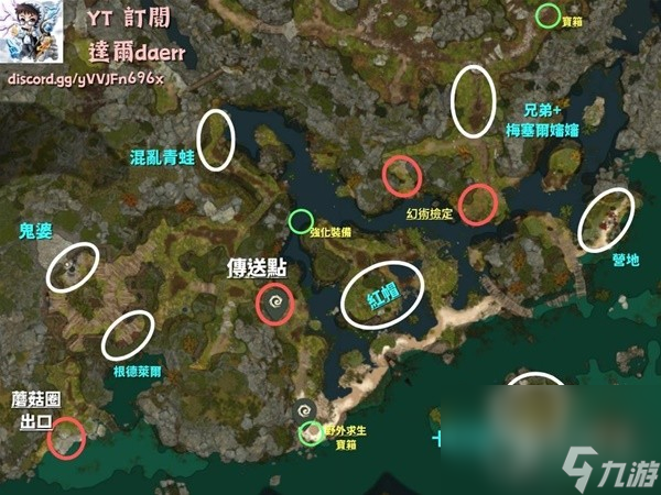 博德之门3第一章地图重要点位标注