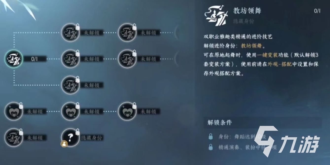 逆水寒手游舞蹈身份怎么选 舞蹈身份玩法攻略