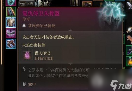 博德之门3复仇侍卫头盔怎么获取