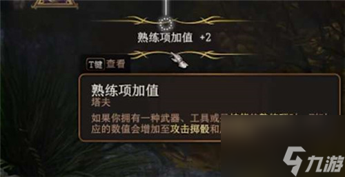 博德之门3熟练项加值是什么