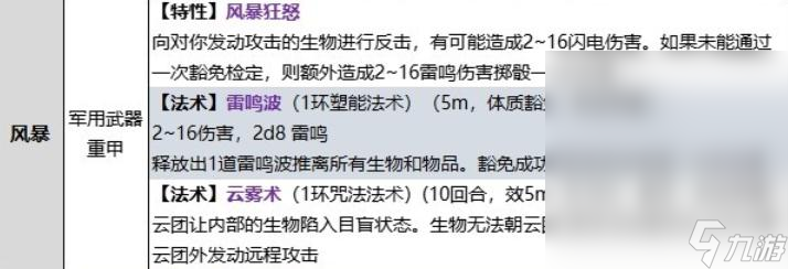 《博德之门3》牧师风暴领域子职业技能介绍