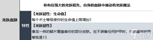 博德之门3术士龙族血脉子职业技能大全