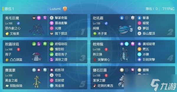 《宝可梦朱紫》大师球不控速队伍分享
