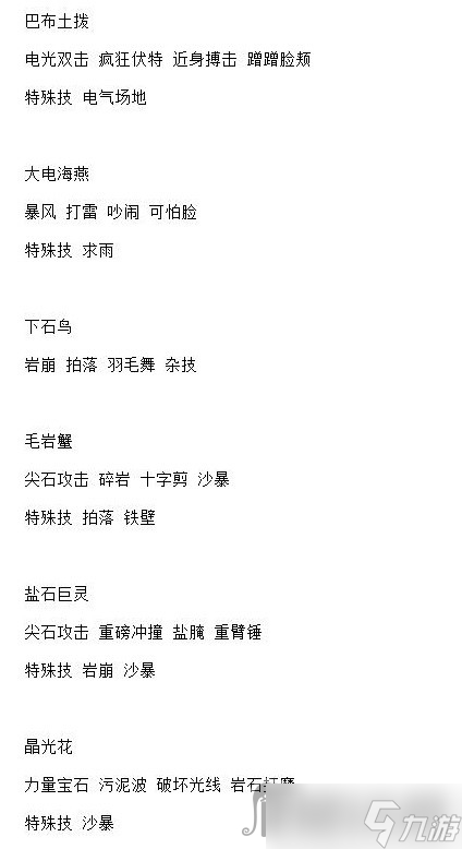 《宝可梦：朱紫》6星太晶坑全BOSS技能整理