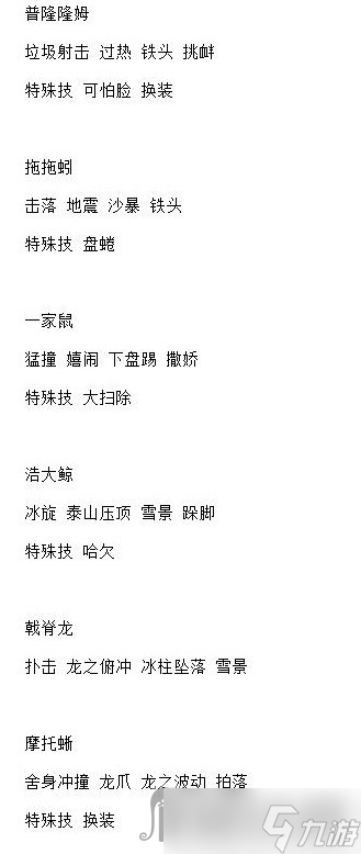 《宝可梦：朱紫》6星太晶坑全BOSS技能整理