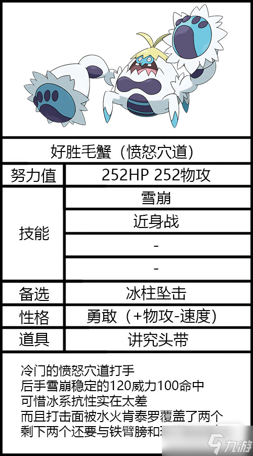 《宝可梦朱紫》太晶坑好胜毛蟹配置指南