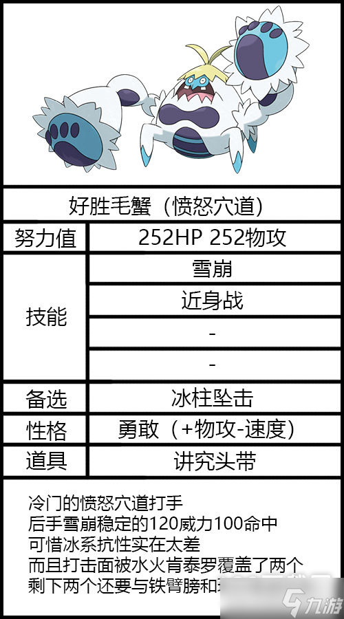 宝可梦朱紫太晶坑好胜毛蟹配置推荐