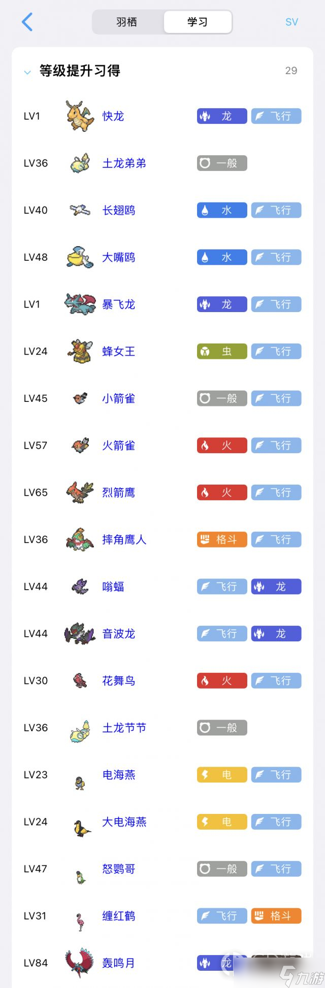 《宝可梦朱紫》羽栖学习方法介绍