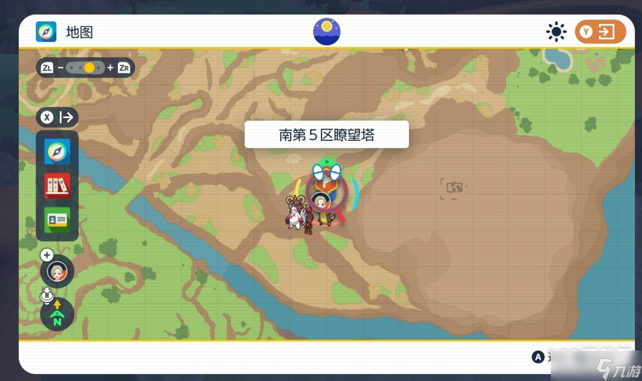 宝可梦朱紫吸取拳招式学习器位置一览