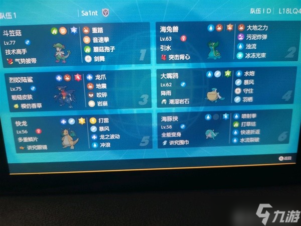 《宝可梦朱紫》地雷雨天队配置推荐
