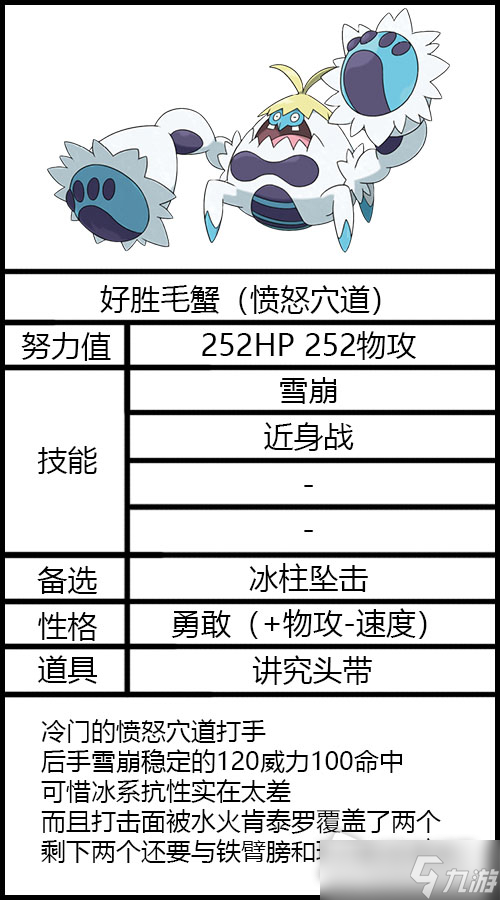 《宝可梦朱紫》太晶坑好胜毛蟹配置推荐