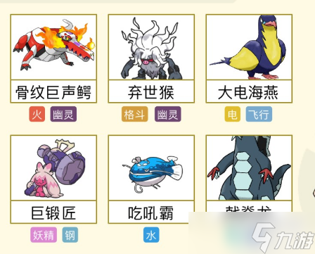 宝可梦朱紫阵容推荐