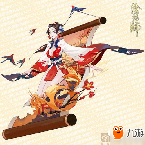 阴阳师花鸟卷全新皮肤立绘赏析