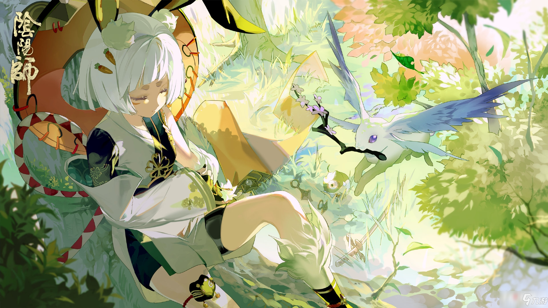 《阴阳师》兔兔忍法贴专属插画分享