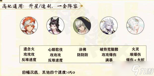 《阴阳师》月烬宵宴爬塔阵容推荐