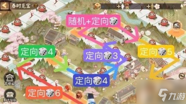 阴阳师春时觅宝最全路线通关图