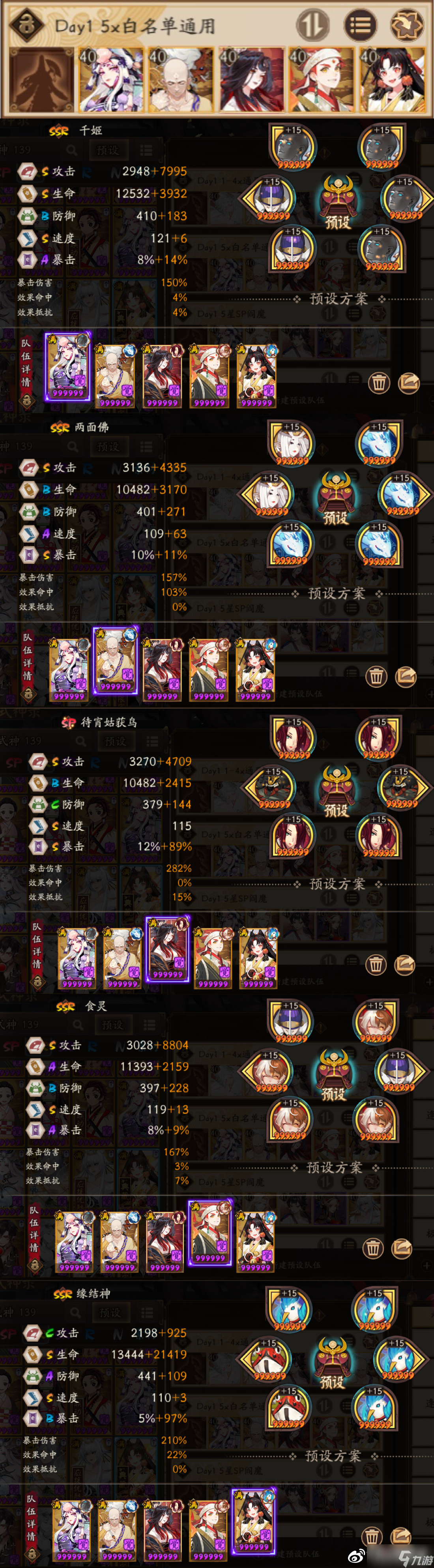 《阴阳师》五星超鬼王通用阵容分享2022