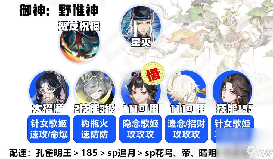 《阴阳师》恋色障道阵容分享