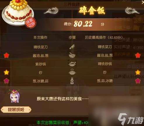 《梦幻西游》2023五一劳动节活动三界食肆食谱汇总