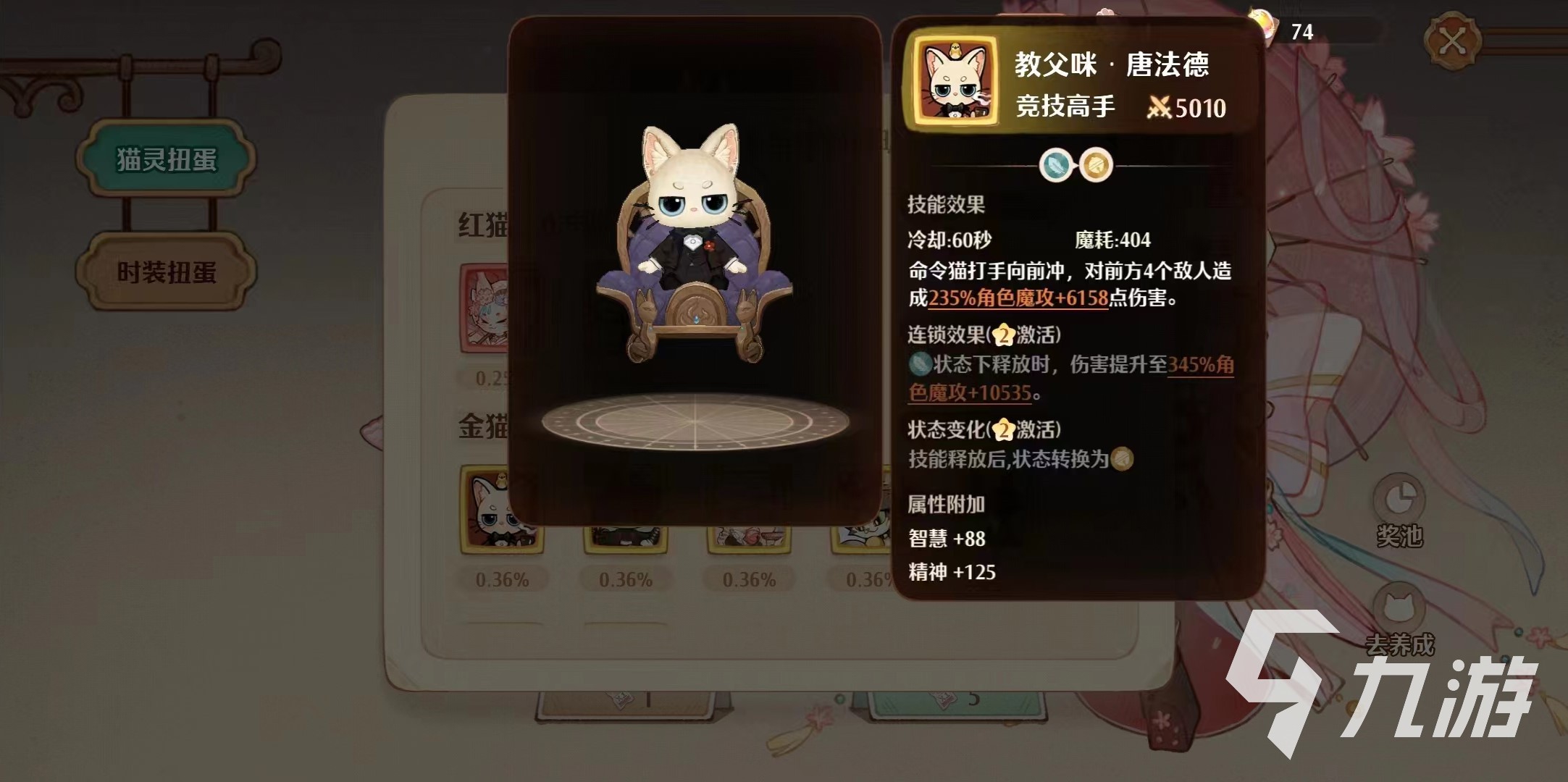 森之国度教父咪怎么样 森之国度教父咪介绍
