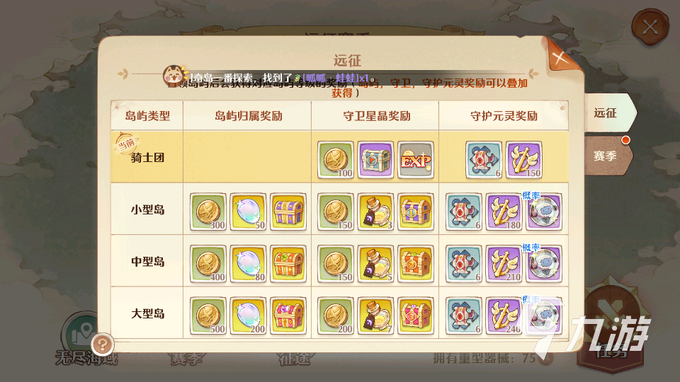 森之国度远征赛季奖励有哪些 远征赛季奖励内容一览
