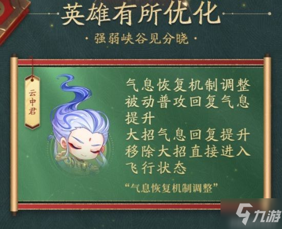 《王者荣耀》S26英雄调整内容介绍