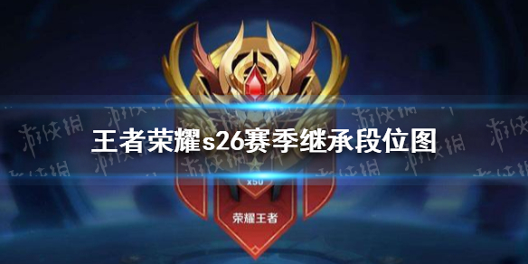 《王者荣耀》s26赛季继承段位图 s26赛季继承段位分享