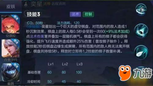 王者荣耀新英雄奕星技能汇总 奕星新技能有哪些