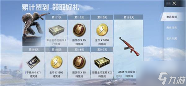 和平精英回归奖励2022最新一览