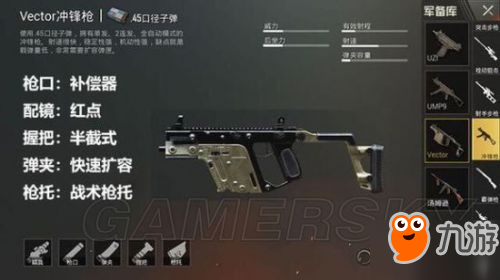 和平精英冲锋枪配件搭配 和平精英冲锋枪用什么配件好